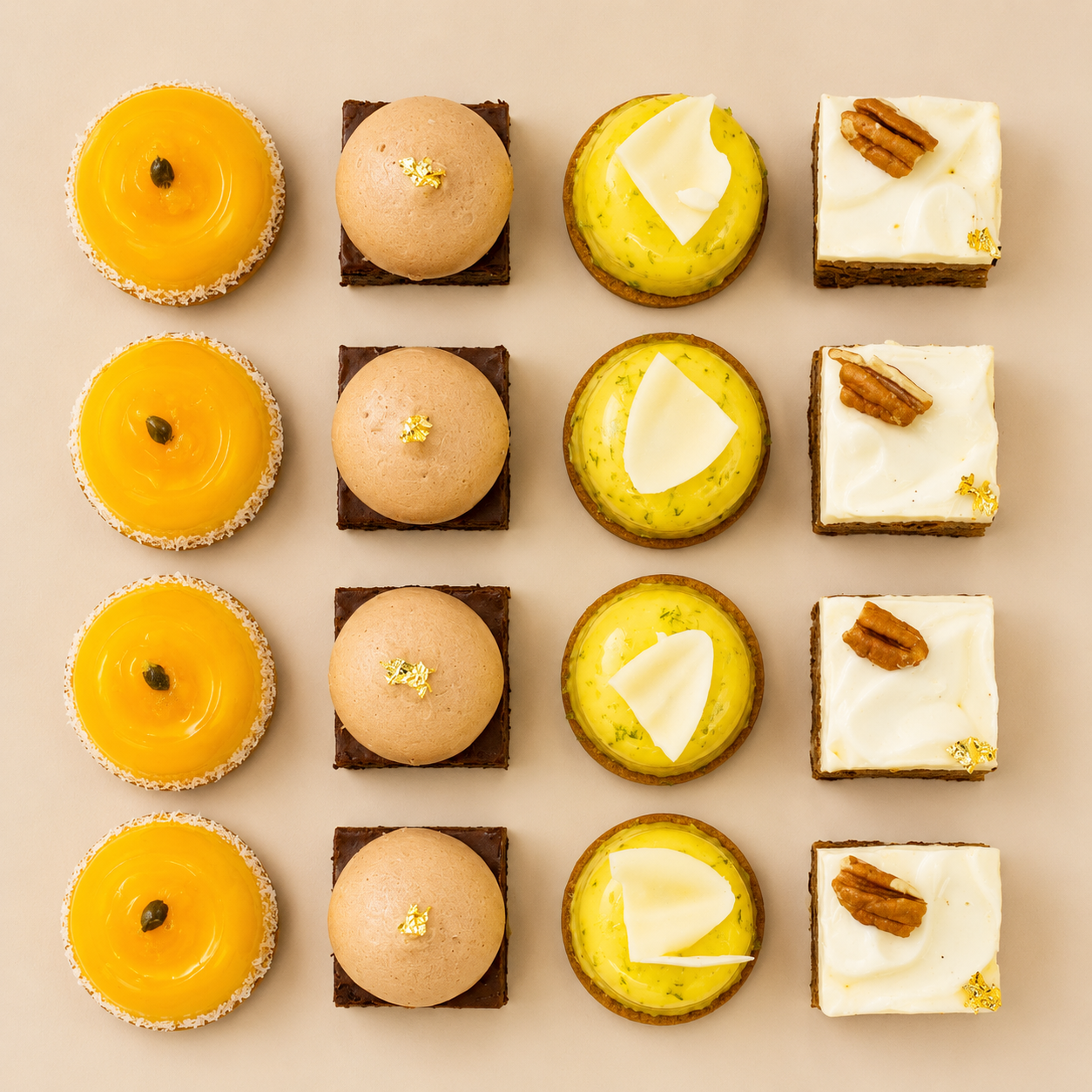 Plateau Mignardises “Les Petites Envies” – 16 pièces – Image 2