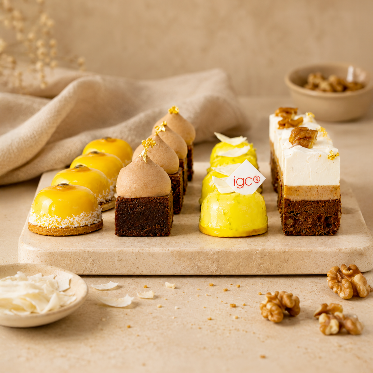 Plateau Mignardises “Les Petites Envies” – 16 pièces