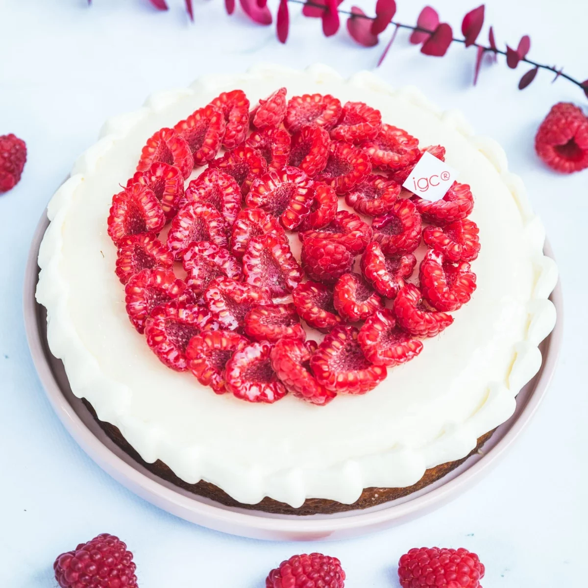 La Tarte aux Framboises – 6 personnes