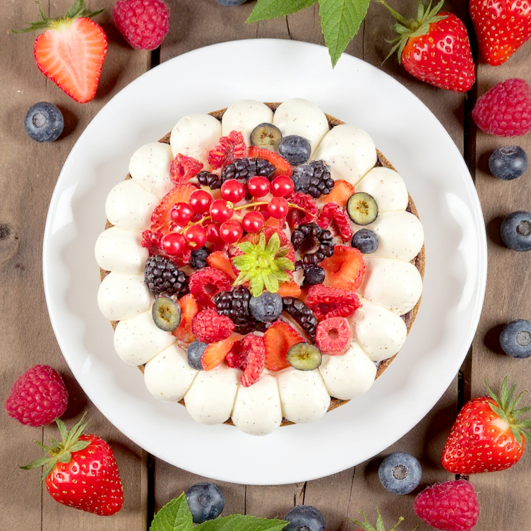 La Tarte aux Fruits des Bois – 4 personnes