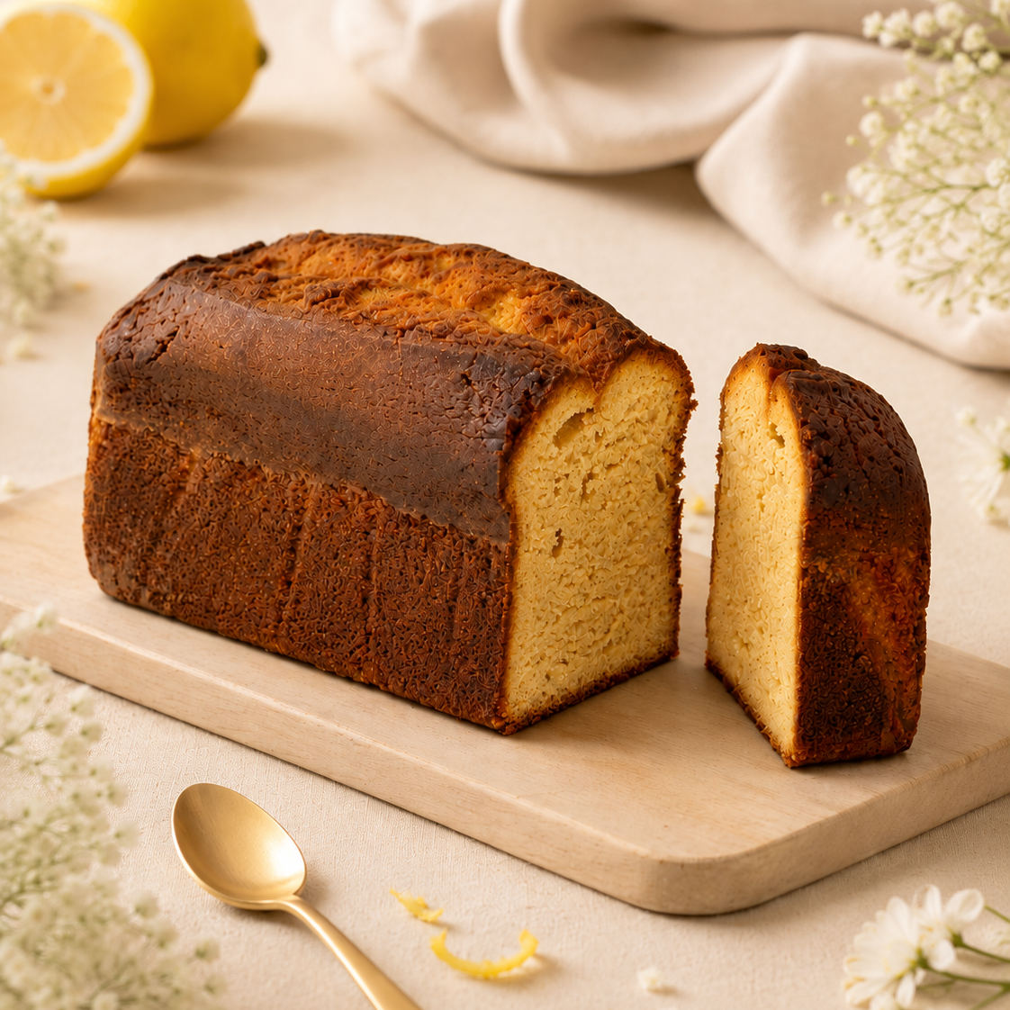 Le Cake Citron - 8 parts