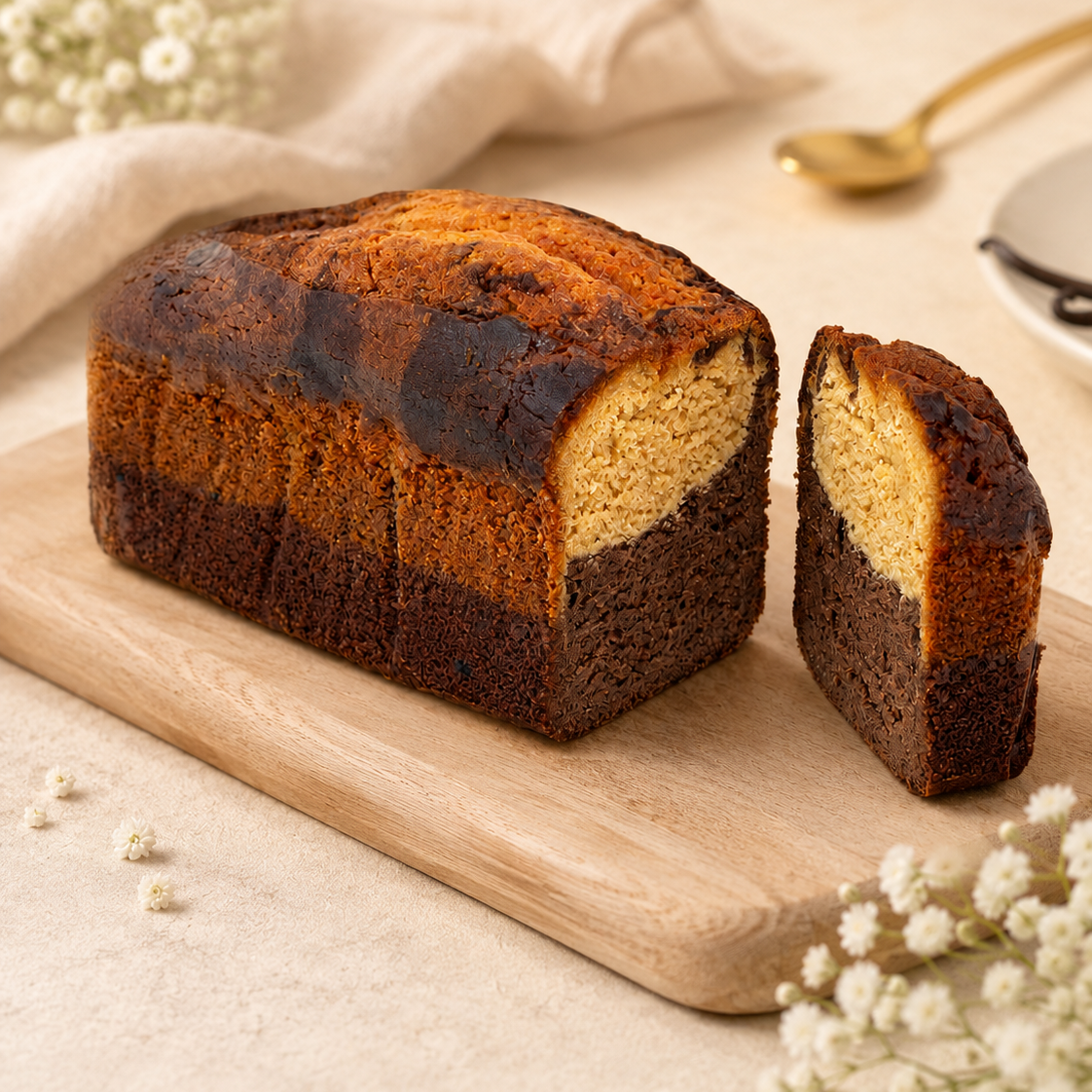 Le Cake Marbré - 8 parts