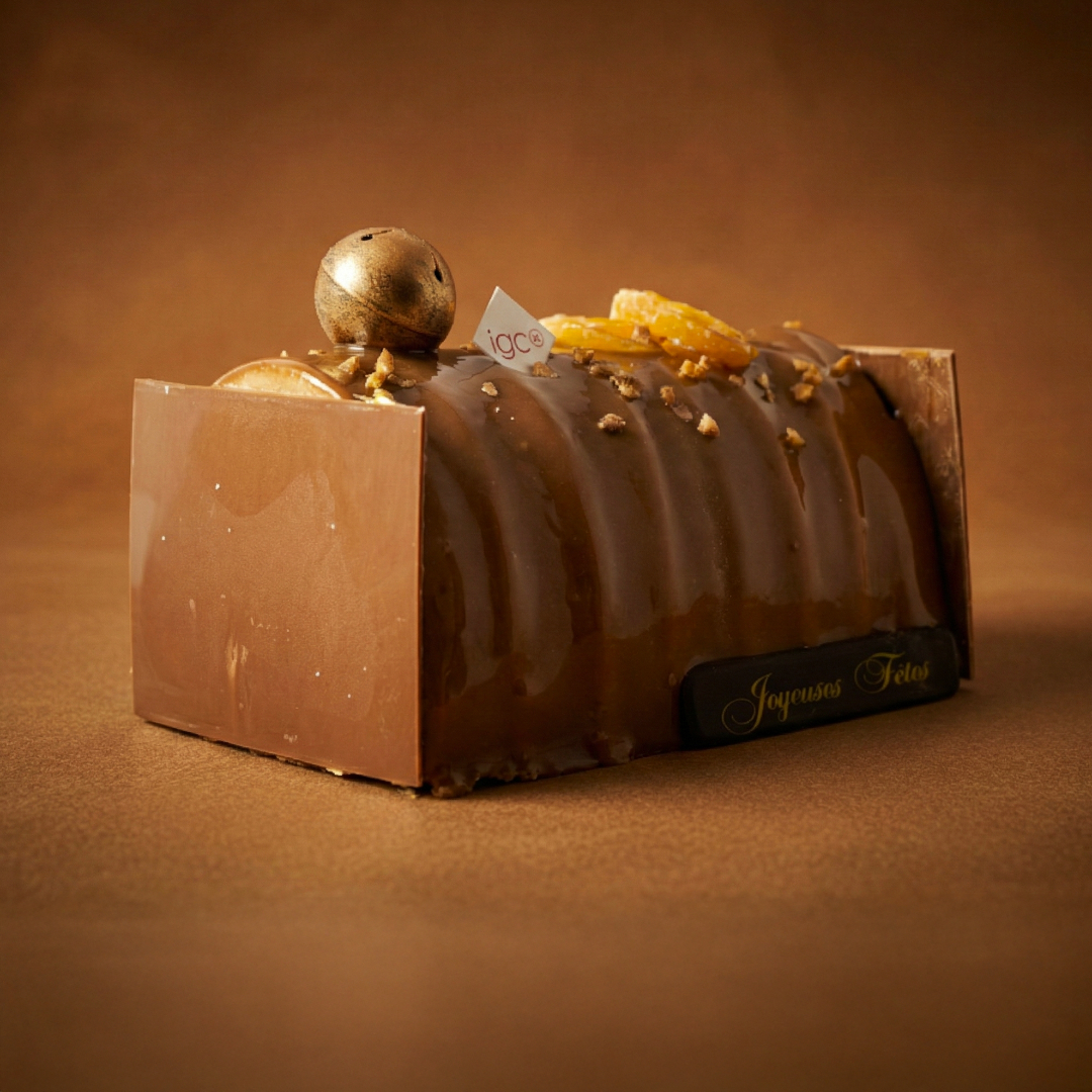 La Bûche Mandarine Epicée - 5 pers – Image 2