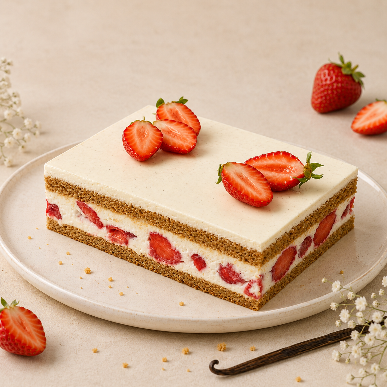 Le Fraisier - 5 à 6 personnes